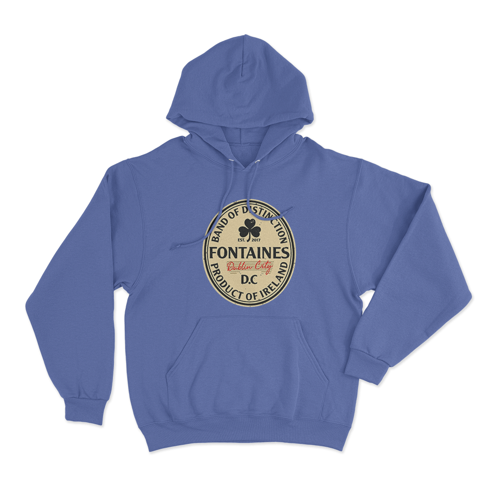 Band Of Distinction Unisex Hoodie Blue Band Of Distinction Unisex Hoodie Blue