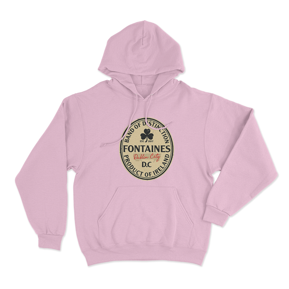 Band Of Distinction Unisex Hoodie Pink Band Of Distinction Unisex Hoodie Pink