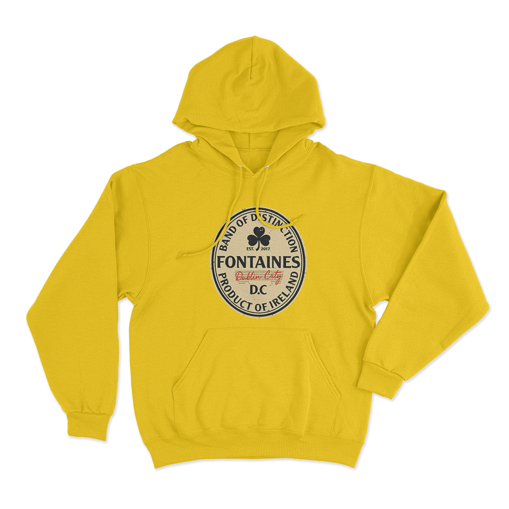 Band Of Distinction Unisex Hoodie Yellow Band Of Distinction Unisex Hoodie Yellow
