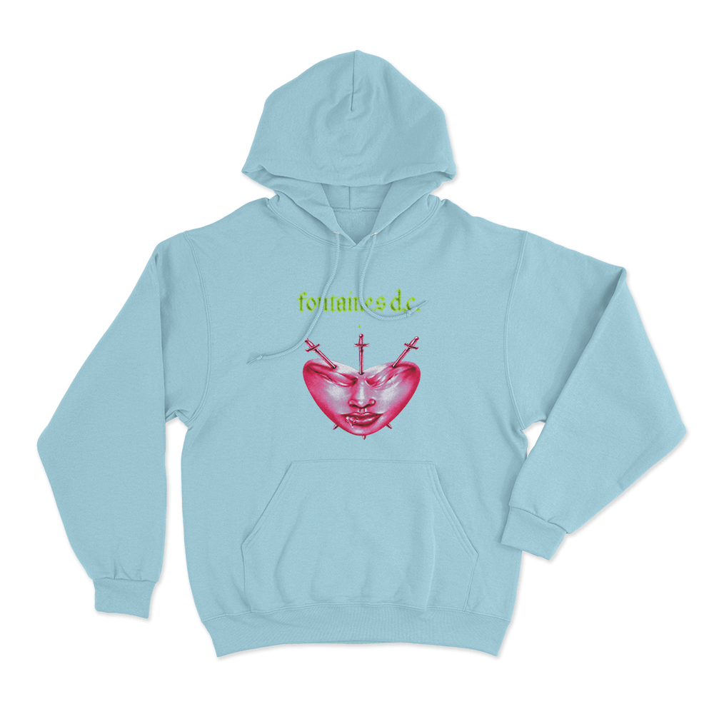 Favourite Heart Summer 2025 Unisex Hoodie Sky Blue Favourite Heart Summer 2025 Unisex Hoodie Sky Blue