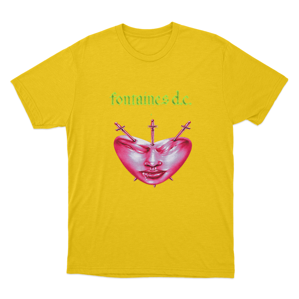 Favourite Heart Summer 2025 Unisex T Shirt Yellow Favourite Heart Summer 2025 Unisex T Shirt Yellow