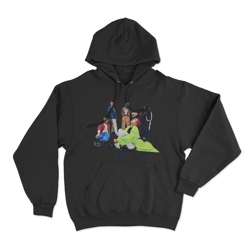 Fontaines DC Portrait Unisex Hoodie Black Fontaines DC Portrait Unisex Hoodie Black