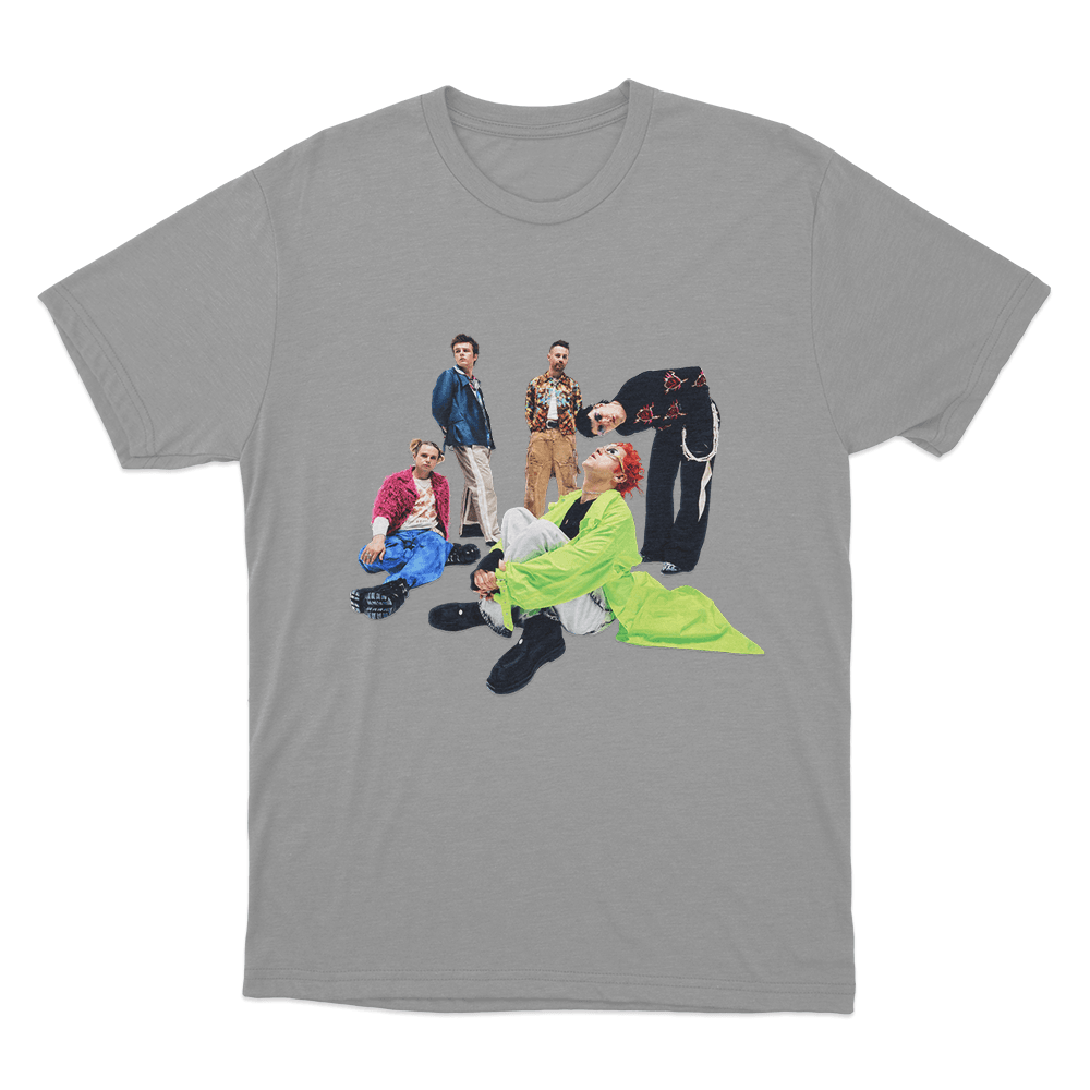 Fontaines DC Portrait Unisex T Shirt Grey Fontaines DC Portrait Unisex T Shirt Grey