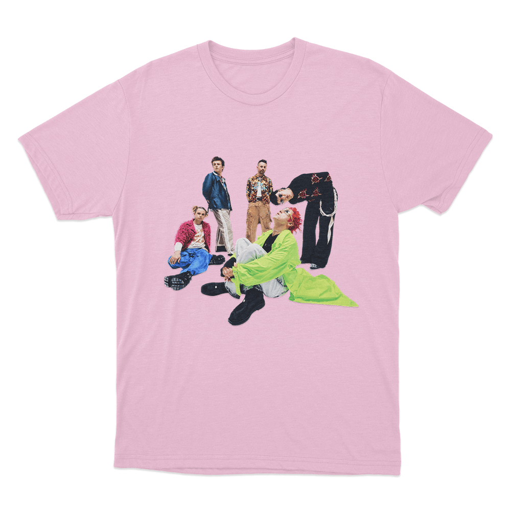 Fontaines DC Portrait Unisex T Shirt Pink Fontaines DC Portrait Unisex T Shirt Pink