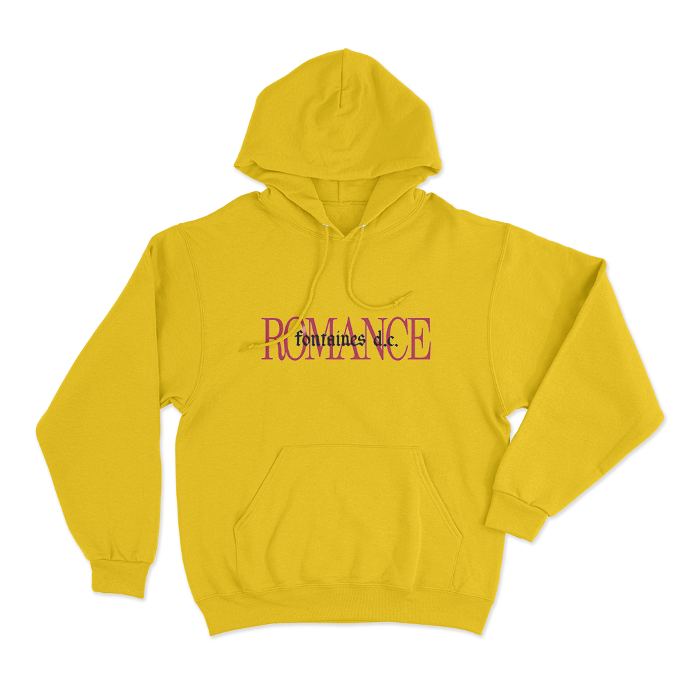 Fontaines Unisex Hoodie Yellow Fontaines Unisex Hoodie Yellow