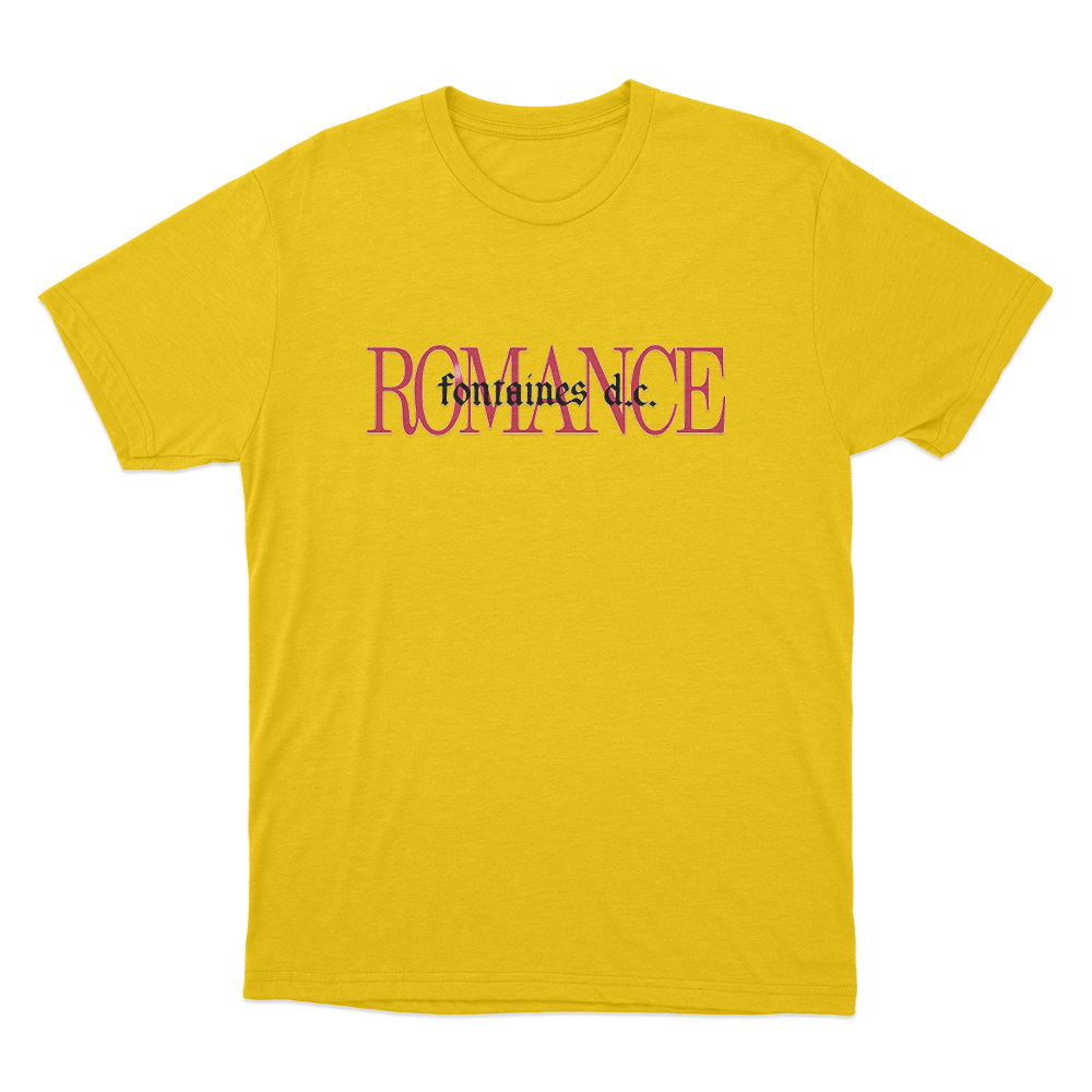 Fontaines Unisex T Shirt Yellow Fontaines Unisex T Shirt Yellow