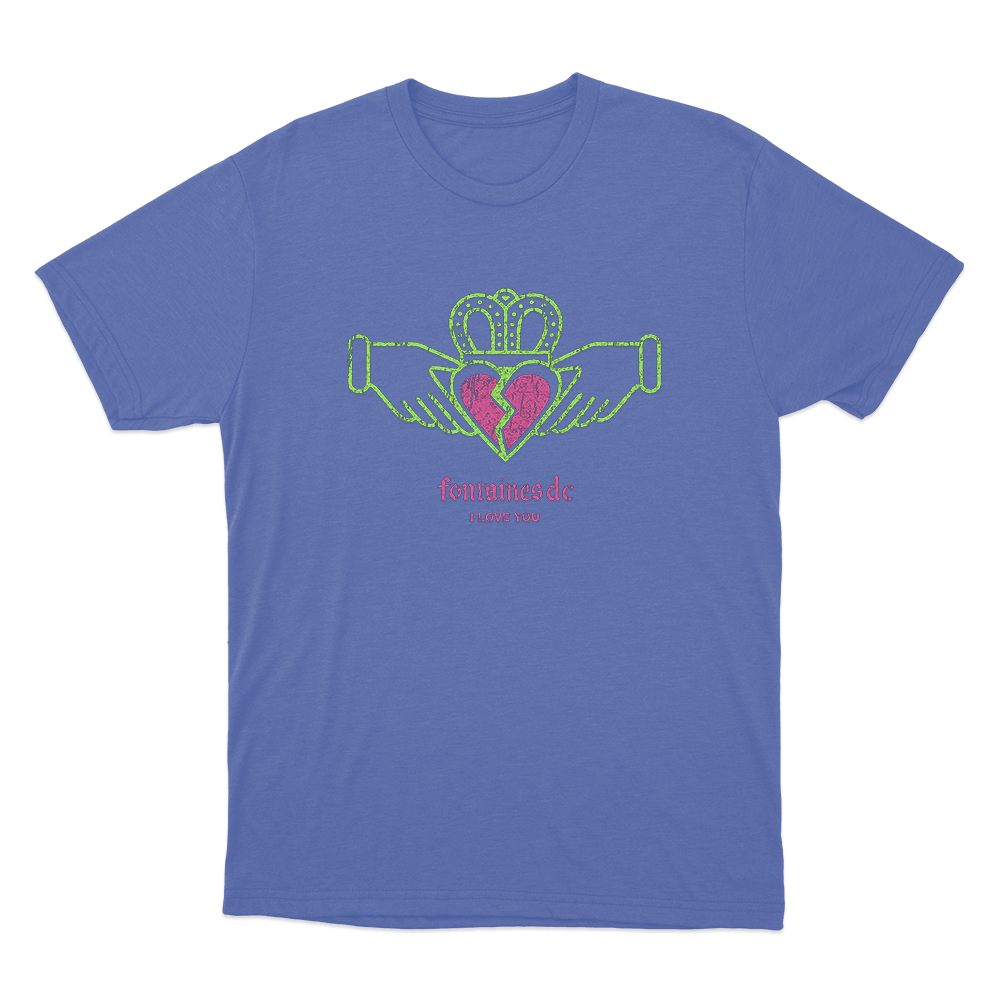 I Love You Unisex T Shirt Blue I Love You Unisex T Shirt Blue
