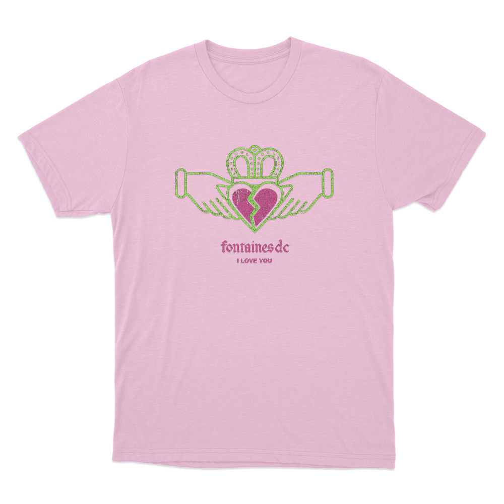 I Love You Unisex T Shirt Pink I Love You Unisex T Shirt Pink
