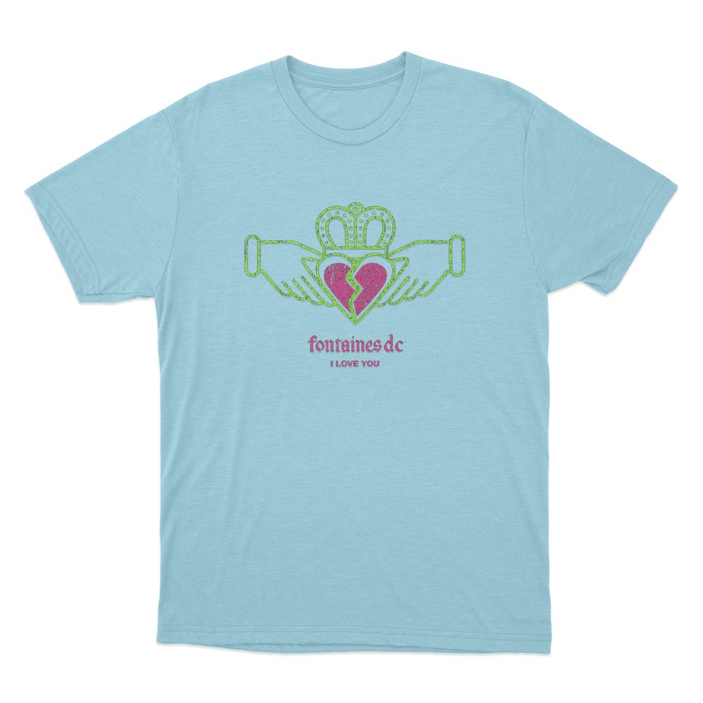 I Love You Unisex T Shirt Sky Blue I Love You Unisex T Shirt Sky Blue