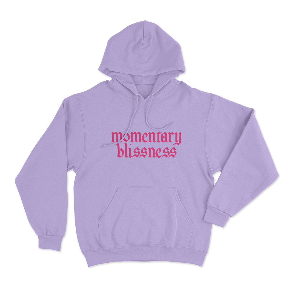 Momentary Blissness Unisex Hoodie Purple Momentary Blissness Unisex Hoodie Purple