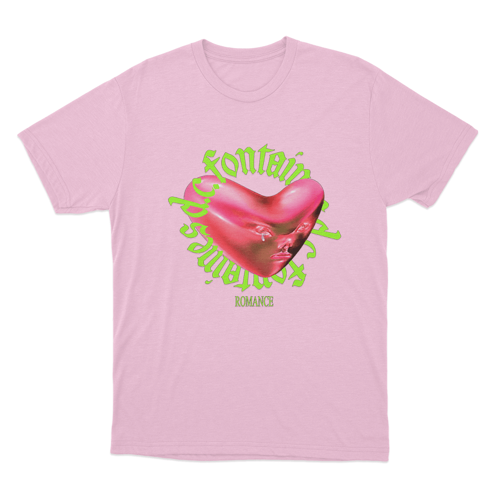 Romance Heart Unisex T Shirt Pink Romance Heart Unisex T Shirt Pink