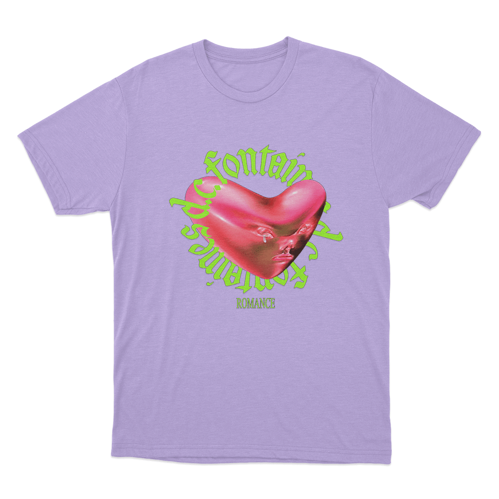 Romance Heart Unisex T Shirt Purple Romance Heart Unisex T Shirt Purple