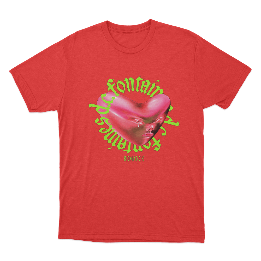 Romance Heart Unisex T Shirt Red Romance Heart Unisex T Shirt Red